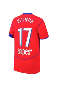 Paris Saint-Germain Vitinha #17 Voetbaltruitje 3e tenue 2025-26 Korte Mouw